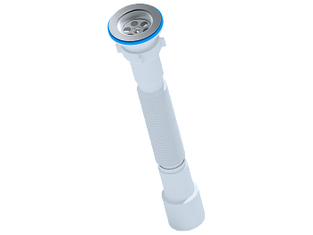 Сифон Ани гофра сифон 40*40*50 