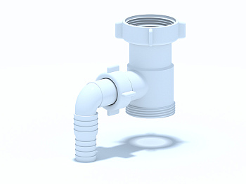 Отвод стиральной машины "АНИ" 1 1/2"*1 1/2" M110