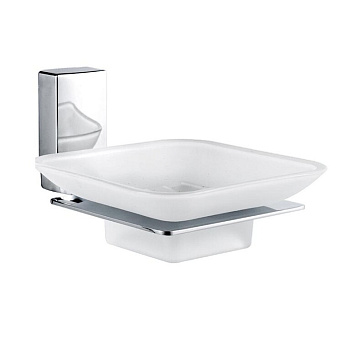 Мыльница стекло хром HB8802 HAIBA