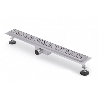 Трап горизонтальный (нерж, решетка - нерж.) 70*450  TIM (BAD414502)