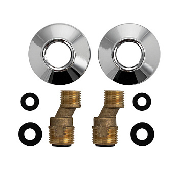 Комплект: 2эксцентрика + 2чашки SENATOR латунь 6636