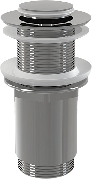 Водослив (дон. клапан) А 394 для стекл. и пласт. умывальников