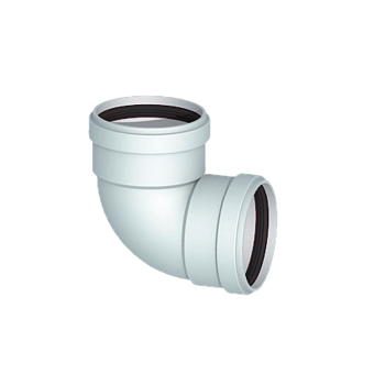 Отвод 90 гр d80 мм ATI PSAA382 муфта-муфта