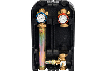 Насосная группа с 3-ёх ход.приводным смесителем 1" без насоса STOUT