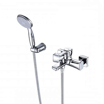 Смеситель LM0514С  "ЭВИТТА" для ванны с коротким изливом LEMARK