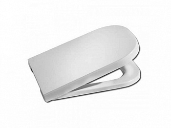 Крышка д/унит. GIRALDA нерж. сталь, микролифт, дюропласт ROCA