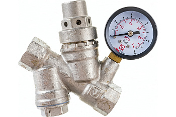 Редуктор давления с фильтром и маном. 1/2  VT.082.N.04