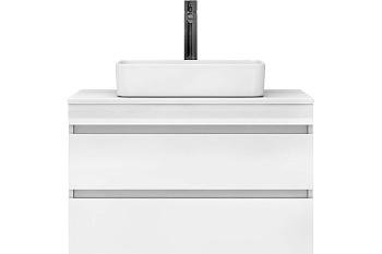 Тумба URBAN 700-0-2 со столешницей подвесная (7027А, 78531*, 78160*,78105, Е408Х) +раковина керам.