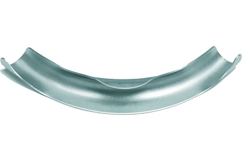 Фиксатор  поворота трубы 25/90° без колец (оцинк. сталь)