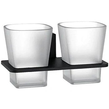 Стаканы для ванной ЧЕРНЫЙ L30308B LEDEME