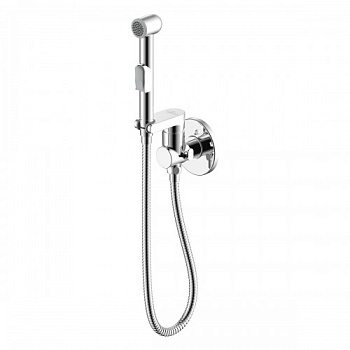 Смеситель X25-57 одноручный (25 мм) с гигиен. душ.вст. ROSSINKA