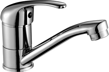 Смеситель одноруч. (35мм) A35-22 для умывальника с повор. изливом 150мм. ROSSINKA 