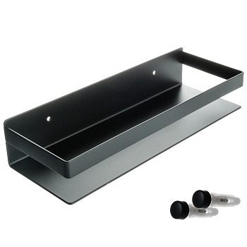 Полка прямоугольная одноэтажная черная Fixsen HoReCa, FX-31003G