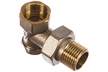 Клапан запорный угловой 1/2" CTM ТЕРМО