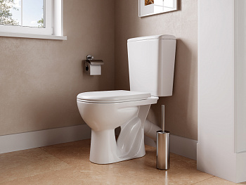 Унитаз-компакт SANTERI Орион, арматура, крепление, крышка