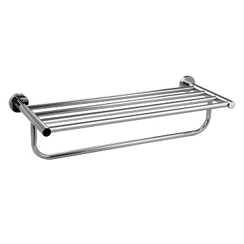Полка для полотенца BRIMIX 550 мм с опорой из нержавеющей стали